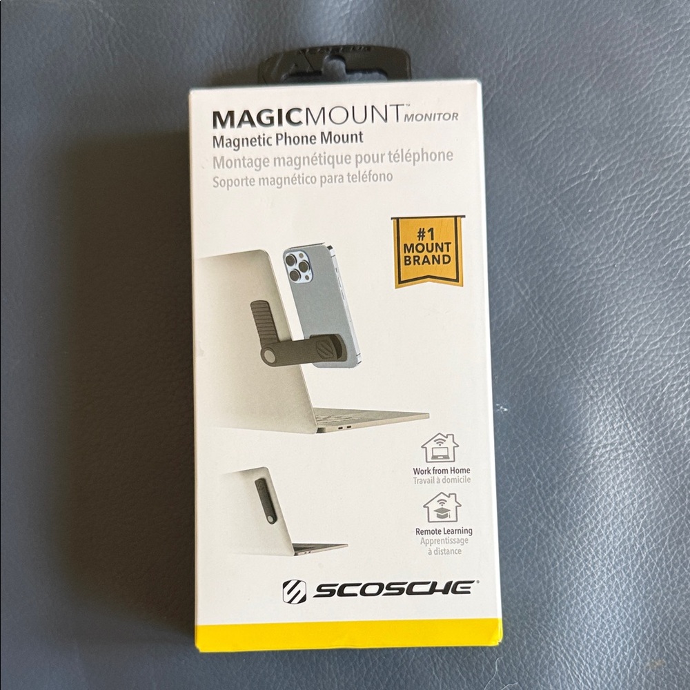 Scosche MagicMount Magnetic Phone Mount - Black